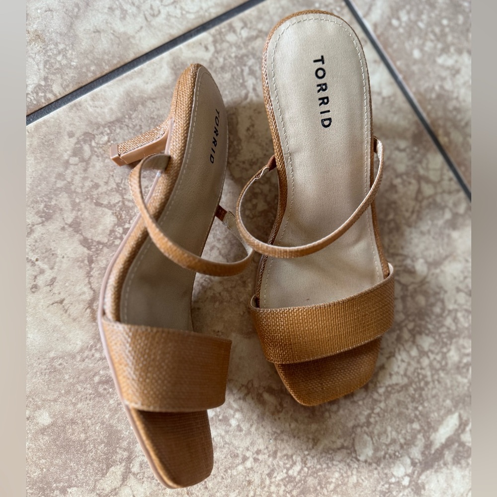Torrid Women's Brown Heeled Sandals